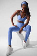 7/8 High-Waist Airlift Legging - Crystal Clear Blue