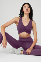 7/8 High-Waist Airbrush Legging - Dark Plum