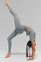 7/8 High-Waist Airbrush Legging - Lunar Grey