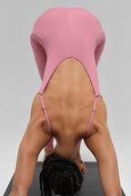 Airbrush One And Done Onesie - Pink Wild Rose