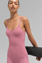 Airbrush One And Done Onesie - Pink Wild Rose