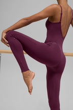 Airbrush One And Done Onesie - Burgundy