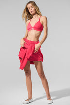 Splendor Bra - Candy Red/White