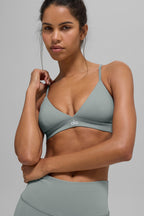 Splendor Bra - Lunar Grey/White