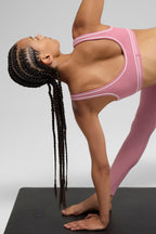 Airbrush Heart Throb Bra - Pink Wild Rose/White